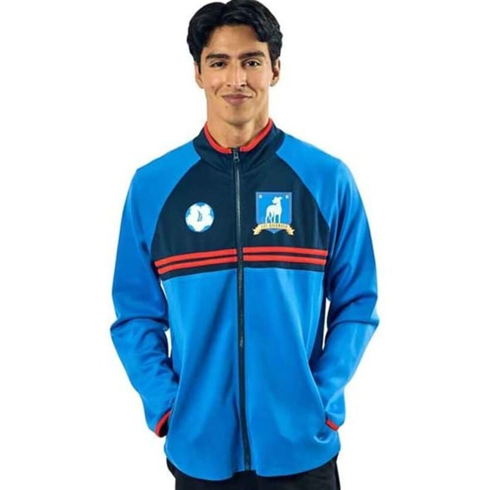 Ted Lasso Cosplay Zip-Up Soccer Costume Jacket for Adults, Like New, XL
